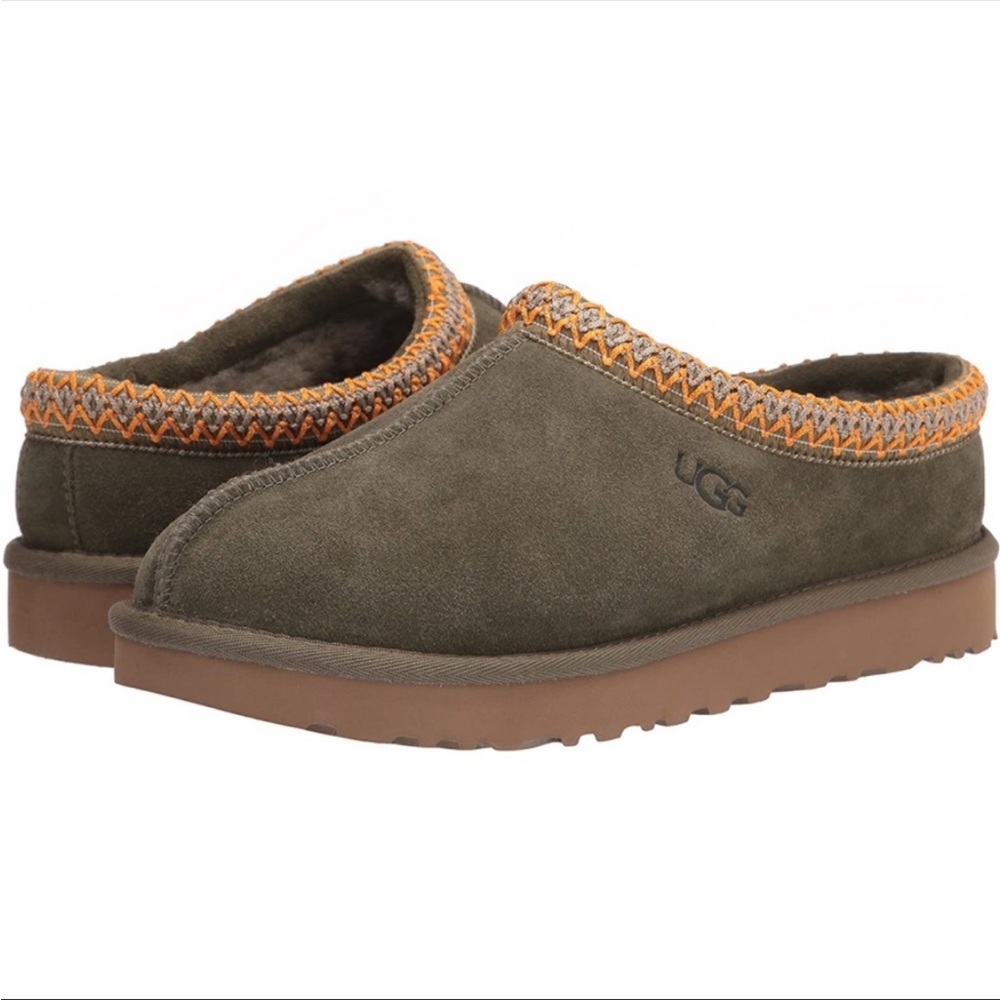 UGG Tasman Slippers Olive Green Size 8